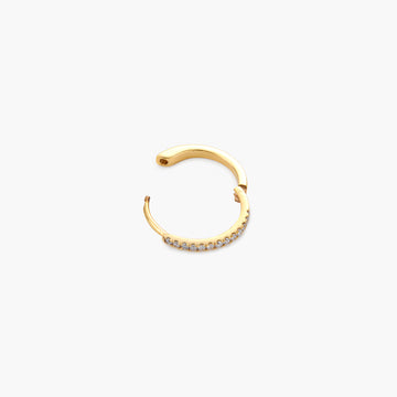 Khuyên tai Essential Diamond 10mm Hoop (Chiếc)