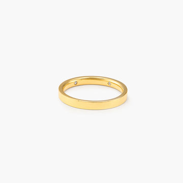 Nhẫn cưới Mirror Square Band