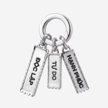 Mặt dây Độc Lập - Tự Do - Hạnh Phúc