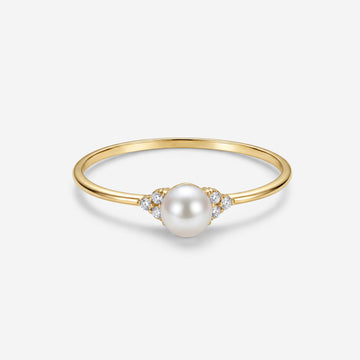 Nhẫn Pearlfect Garden Floral Cluster Pearl
