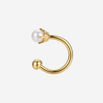 Khuyên Pearlfect Garden Round u Hoop (Chiếc)