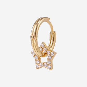 Khuyên Double Hoop Charm
