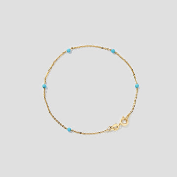 Lắc tay Candy Crush Gemstone - Blue Turquoise
