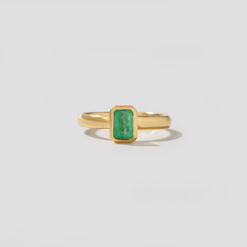 Nhẫn Emerald Solitaire Ring