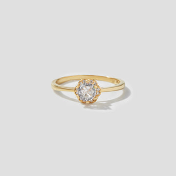 Nhẫn Floral Solitaire Ring