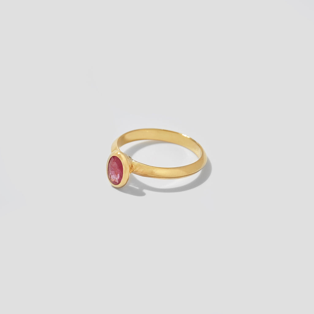 Nhẫn Ruby Solitaire Ring