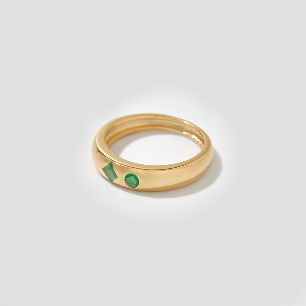 Nhẫn Toi et moi Emerald Ring