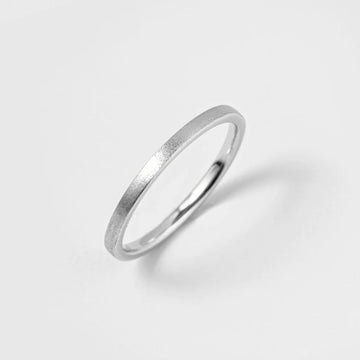 Nhẫn cưới Satin Round Band