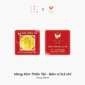 Vàng vỉ Kim Thần Tài (bản vị 0.5 chỉ)